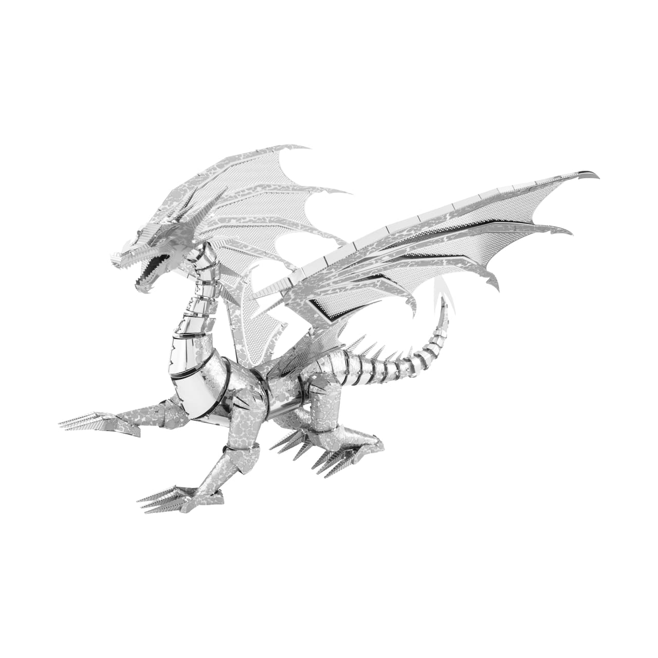 Metal Earth® ICONX Silver Dragon 3D Metal Model Kit
